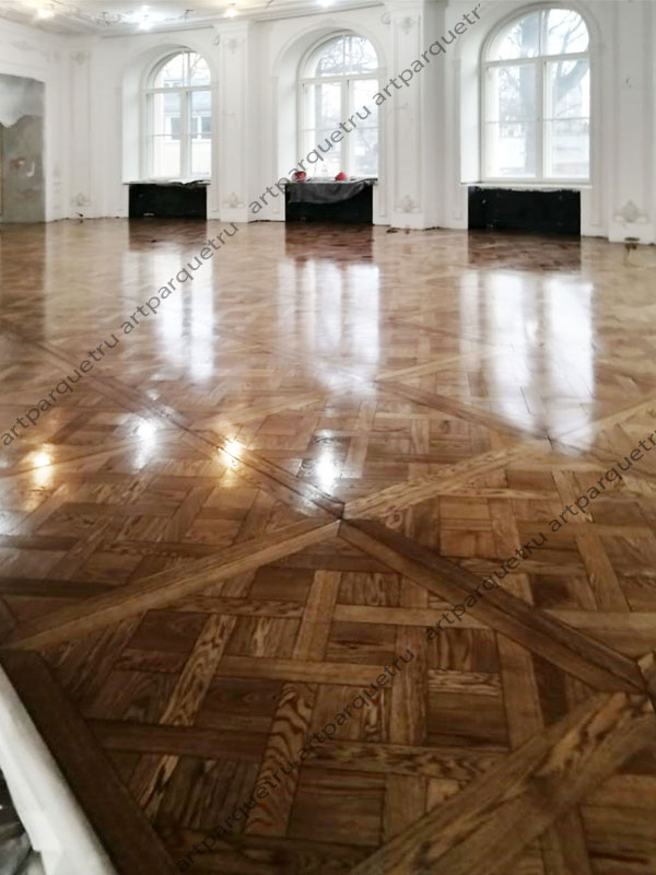 Укладка паркета Елка